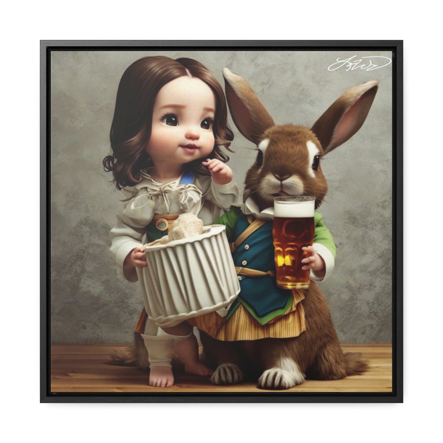 Beer & Baby Bunny